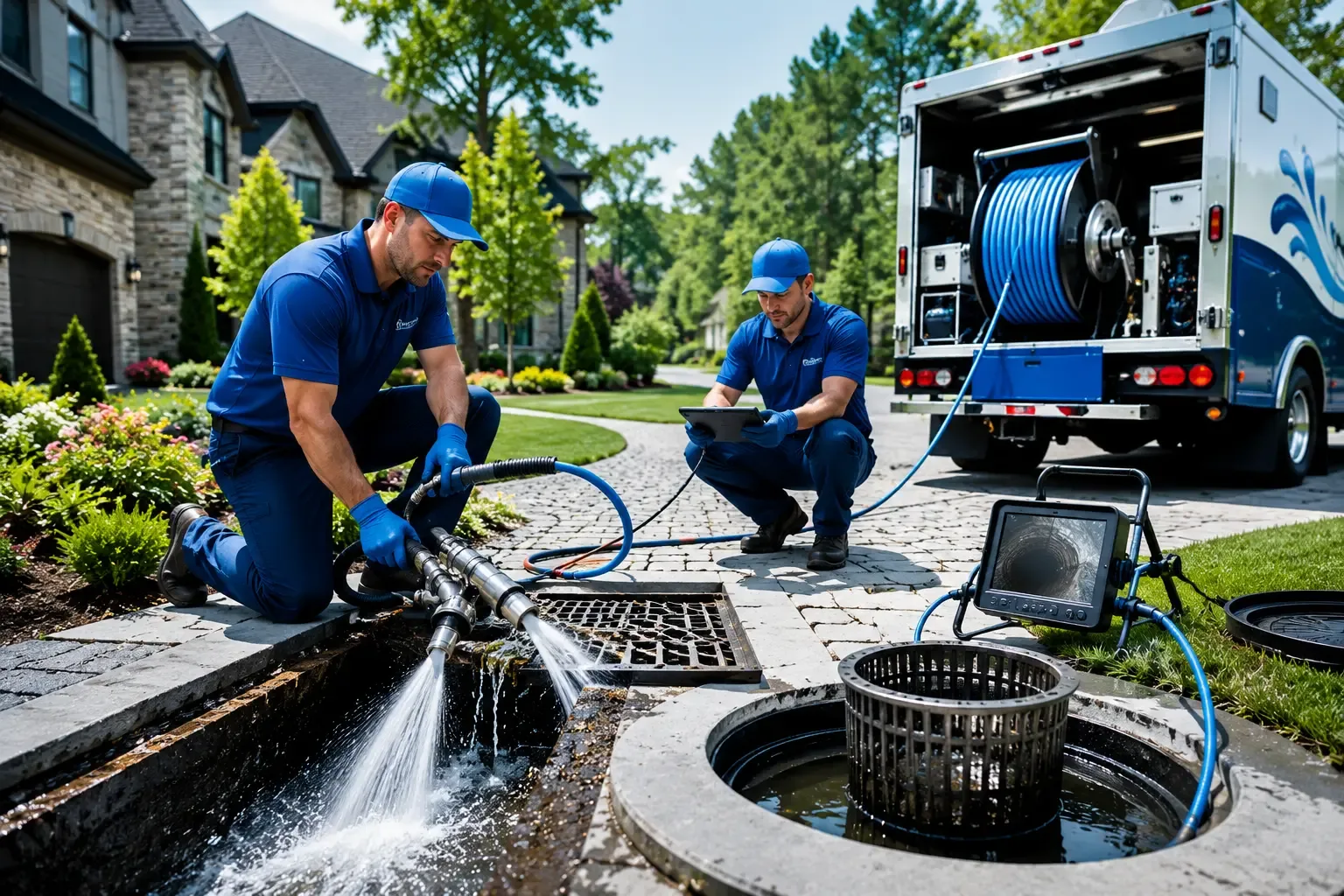 Local outdoor drain cleaning professionals in Grafton, MA
